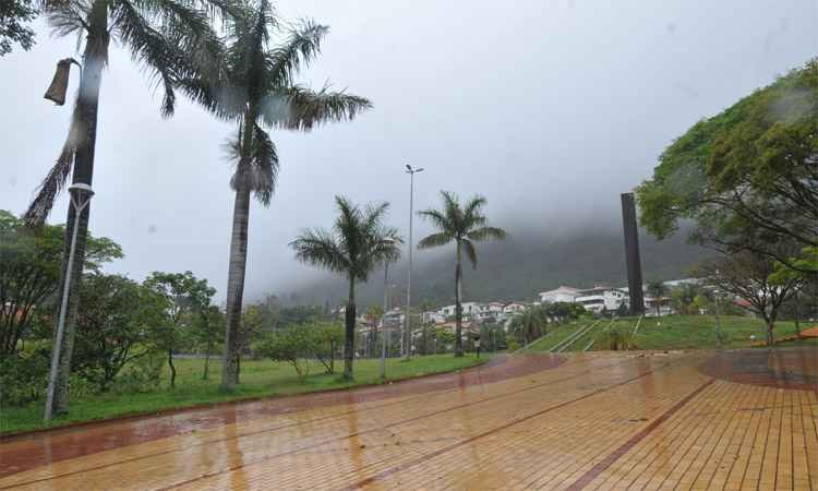 Chuva provoca ligeira elevação nos reservatórios de água da Grande BH - Jair Amaral/EM/DA Press