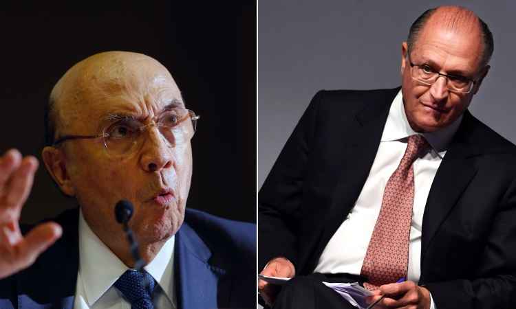 Possíveis opções para 2018, Meirelles e Alckmin têm arestas a aparar com aliados -  AFP / Sergio LIMA e AFP / Nelson ALMEIDA 