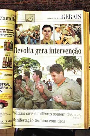 BH em seus 120 anos sempre foi palco de manifestações - Reprodução/EM
