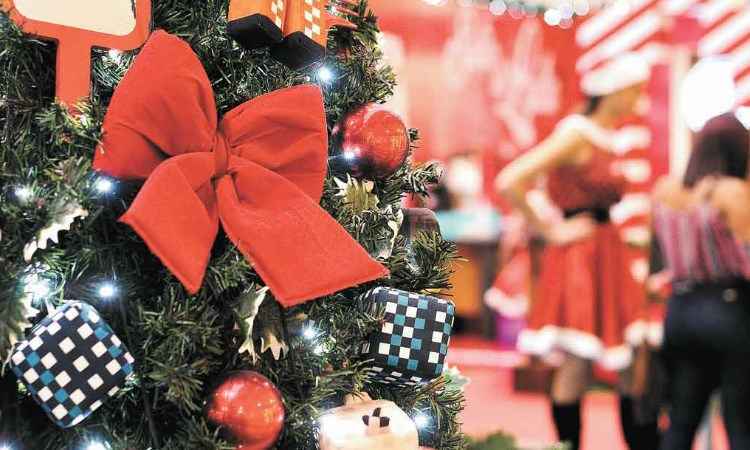 Pesquisas mostram que Natal de BH deve tirar comércio do vermelho - Leandro Couri/EM/D.A Press