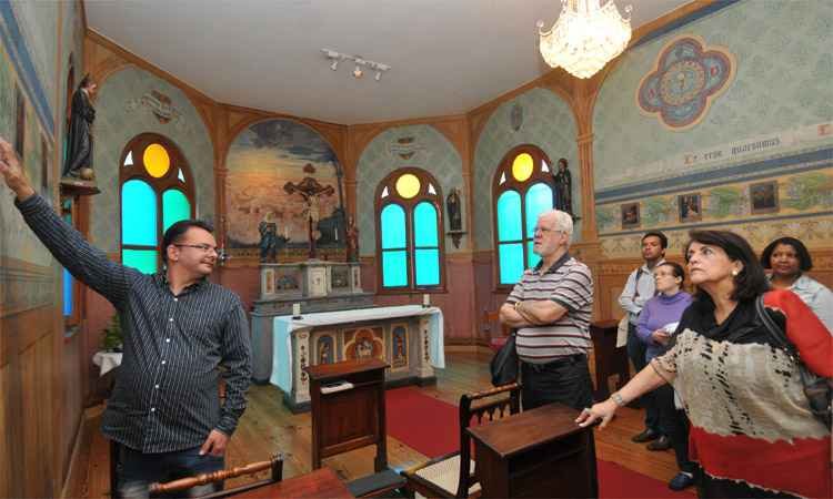 Igreja São José abre oratório antes restrito à comunidade religiosa - Jair Amaral/EM/DA Press