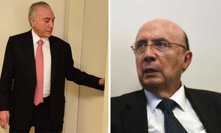 Temer e Meirelles se colocam como pré-candidatos de olho em 2018 - Antonio Cunha e Ed Alves/CB/D.A Press