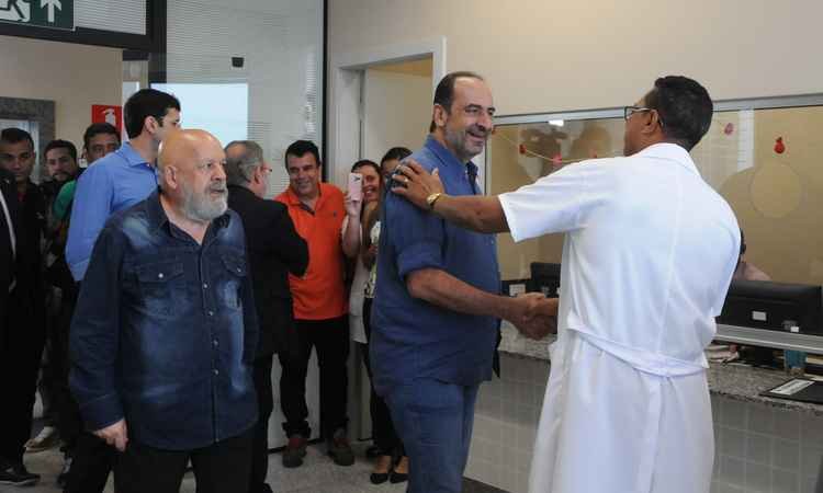 Kalil inaugura Complexo de Saúde do Barreiro -  Paulo Filgueiras/EM/D.A Press