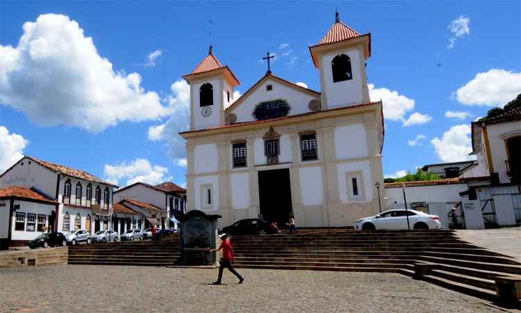 Restauração da primeira catedral de Minas Gerais, em Mariana, é concluída - Beto Novaes/EM/DA Press