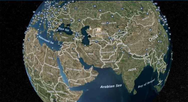 Papai Noel terminou viagens, segundo site que rastreia seus movimentos - Reprodução 