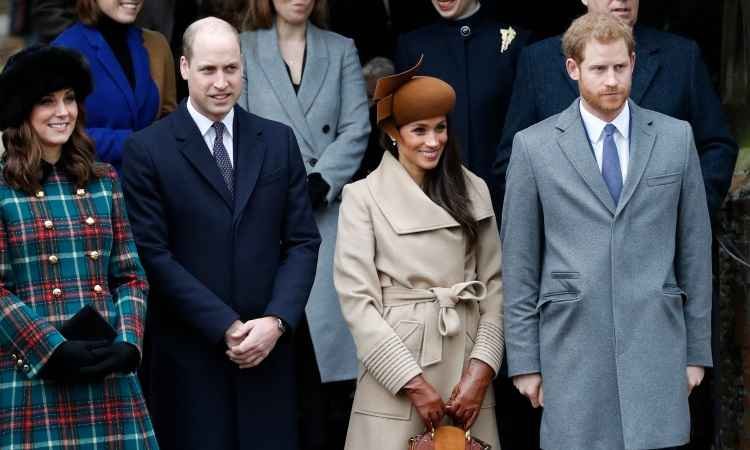 Meghan Markle amplia interesse por missa de Natal da família real britânica - AFP / Adrian DENNIS 