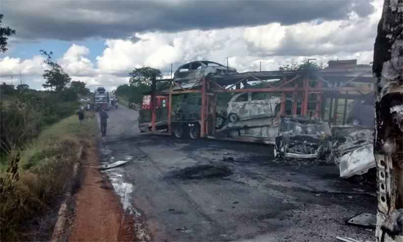 Feriado prolongado de Natal termina com 38 mortes nas estradas mineiras - Corpo de Bombeiros/Divulgação 