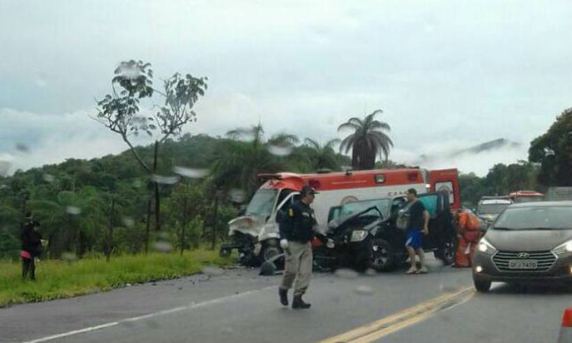 Recesso de réveillon termina com 15 mortes nas estradas mineiras - Reprodução WhatsApp