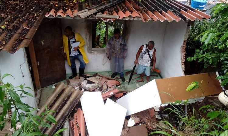 Já choveu em BH quase um quarto do previsto para o mês de janeiro  - Defesa Civil/Divulgação