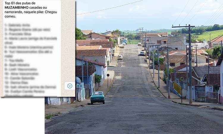Listas de 'mais putas' e 'mais gays' expõem preconceito em Minas - Reproducao Whatsapp e Wikicomons