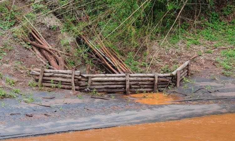 Estrutura deteriorada compromete recomposição dos rios afetados na tragédia de Mariana - Gladyston Rodrigues/EM/D.A Press