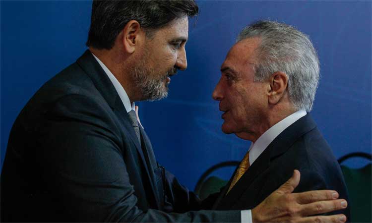 Diretor da PF tem reunião com Temer fora da agenda oficial - Marcos Correa/PR - 17/11/2017
