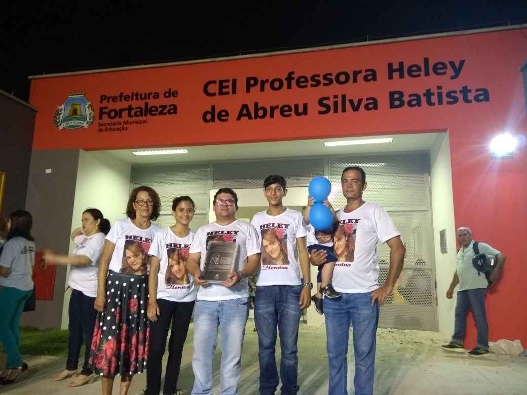 Creche no Ceará recebe o nome de professora que morreu na tragédia de Janaúba - Divulgação 