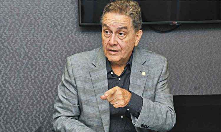 Em BH, presidente do BNDES fala em planos e disputa ao Palácio do Planalto - Jair Amaral/EM/D. A Press
