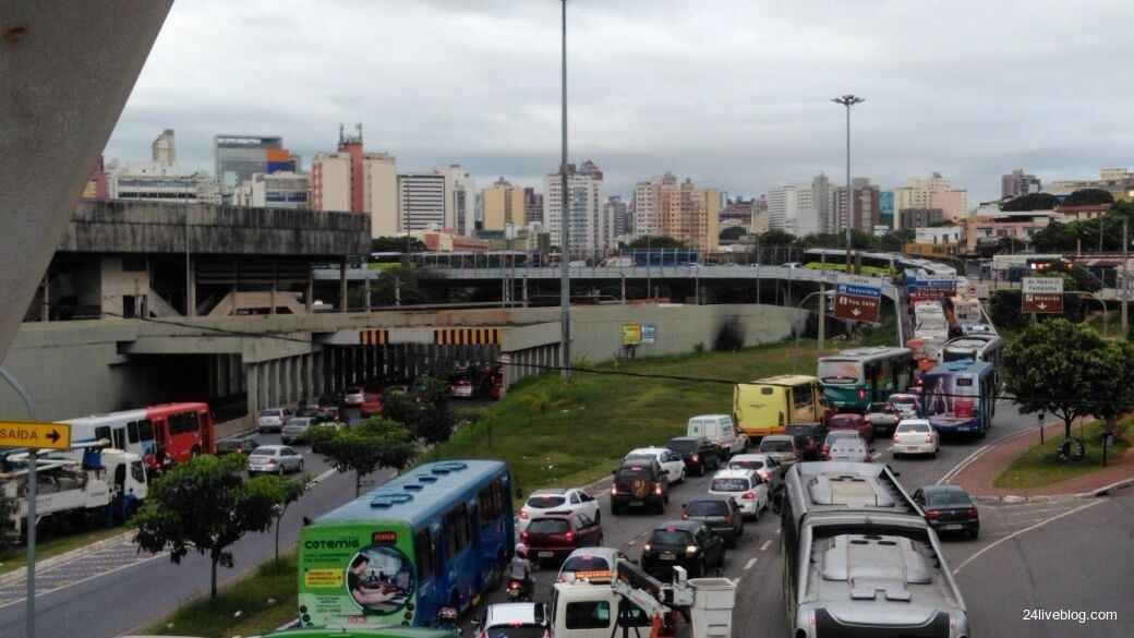 Confira dicas de como escapar dos engarrafamentos durante o carnaval em BH - Lucas Soares/ EM D.A Press