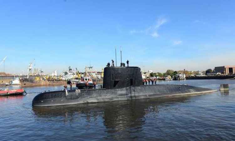 Argentina oferece R$ 16 milhões para quem encontrar submarino desaparecido - Arquivo/ Divulgação/Marinha da Argentina
