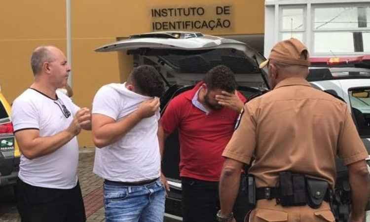 Presos os suspeitos de matarem youtuber a tiros em briga de trânsito - PMPr/Divulgação