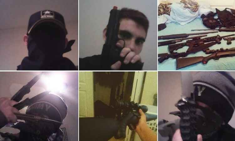 Atirador do colégio da Flórida, um adolescente problemático e fã de armas - Reprodução/Instagram