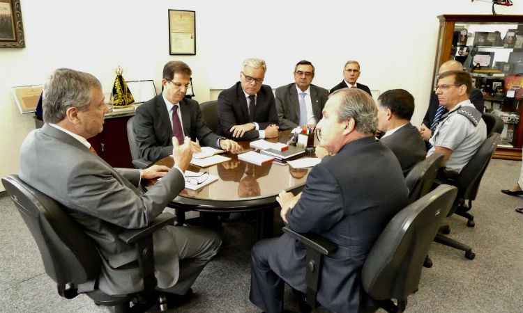 Ministro promete cooperação política, financeira e operacional a Minas - Isaac Amorim / Ministério da Justiça 