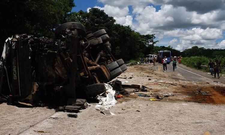 Polícia Civil de Goiás conclui laudo sobre acidente na BR-020 com nove mortos  - Ana Rayssa/CB/D.A Press 
