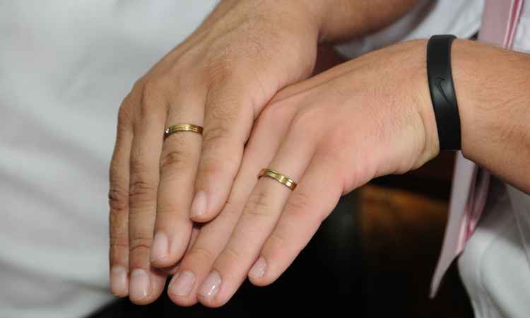 Sete Lagoas promove casamento comunitário homoafetivo - Gladyston Rodrigues/EM/DA Press