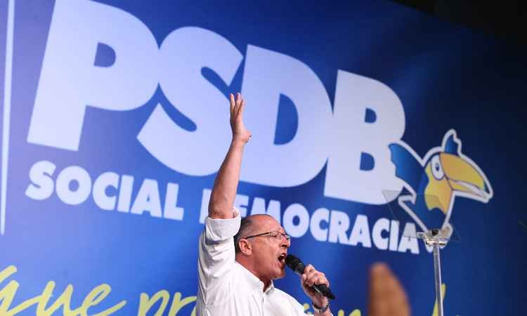 'Habemus candidato', diz Alckmin sobre 'vitória' por WO nas prévias - Dida Sampaio/Estadão Conteúdo