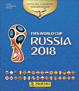 Álbum de figurinhas  da Copa será apresentado hoje e lançado na 5ª feira - Panini/Divulgação