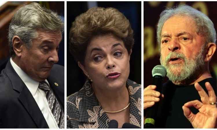 Dilma, Collor e Lula podem perder carro e outros benefícios de ex-presidentes - Montagem com fotos de  Ed Alves, Marcelo CAmargo e  Ana Raíssa / CB/ D.A. Press / Agência Brasil