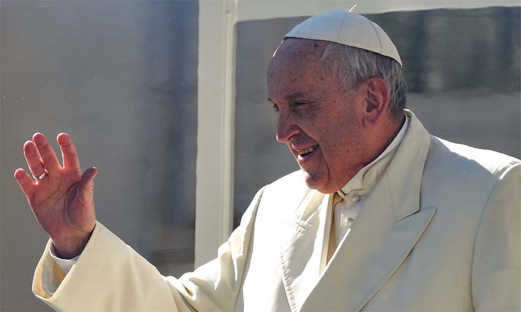 Papa Francisco telefona e conversa com mãe de Marielle Franco - VINCENZO PINTO / AFP

