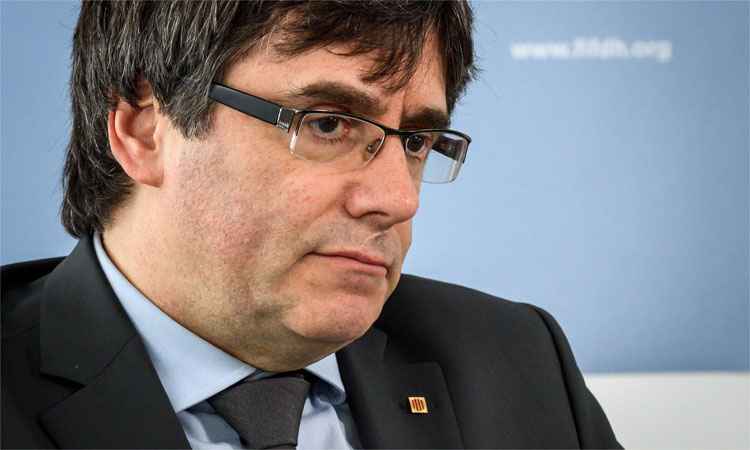 Ex-presidente catalão Puigdemont é detido na Alemanha - FABRICE COFFRINI/AFP