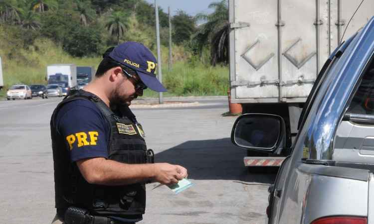 PRF dá início à operação Semana Santa nas estradas de Minas  - Paulo Filgueiras/ EM/ D.A Press