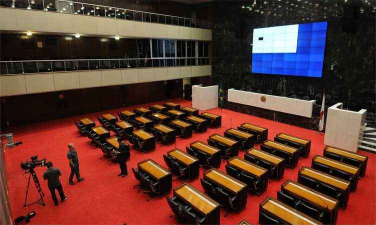 Plenário parado: Deputados mineiros não votaram nada este ano - Túlio Santos/EM/D.A Minas