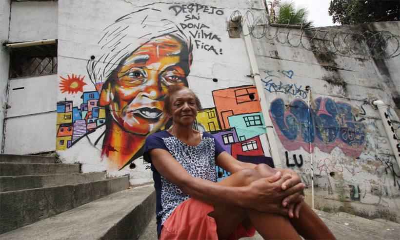 Dona Vilma fica: prefeitura suspende despejo de idosa em BH - Edésio Ferreira/ EM/D.A Press
