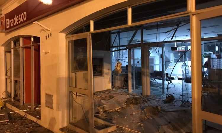 Ataques a caixas eletrônicos de três cidades mineiras podem ter ligação  - Reprodução da Internet/WhatsApp