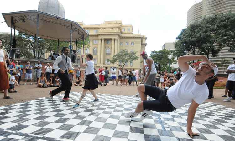 Dançarinos de lindy hop e breakdance se divertem em batalha em BH - Marcos Vieira/Em/DA Press