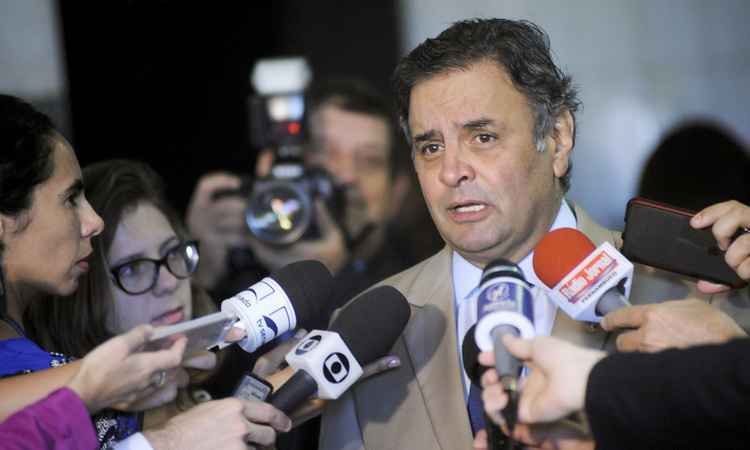 Réu no Supremo, Aécio diz aceitar decisão com serenidade e ataca Ministério Público - PSDB/Divulgação