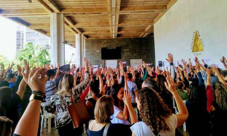 Professores particulares entram em estado de greve e prometem nova paralisação - Sinpro Minas/Divulgação 