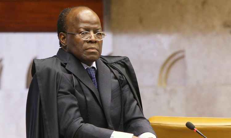 Ex-presidente do STF, Joaquim Barbosa é fator novo e pode chegar ao 2° turno - Nelson Jr./SCO/STF