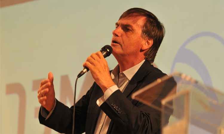 Pré-campanha de Bolsonaro se volta para o segmento religioso - Jair Amaral/EM/D.A press