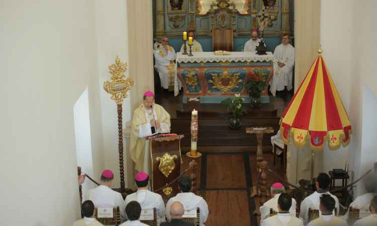 Dom Walmor comemora na Serra da Piedade 20 anos de serviços à Igreja na condição de bispo   - RAPHAEL CALIXTO/ARQUIDIOCESE DE BELO HORIZONTE/DIVULGACAO 
