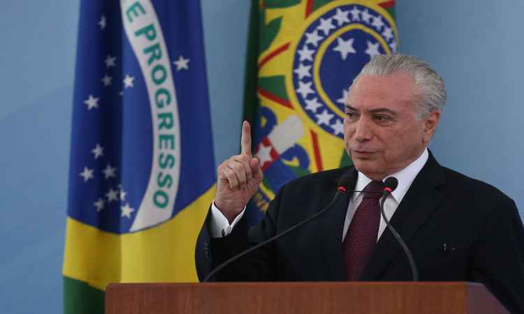 Temer diz que está 'meditando' sobre desistência ou não de candidatura - Jose Cruz/Agencia Brasil