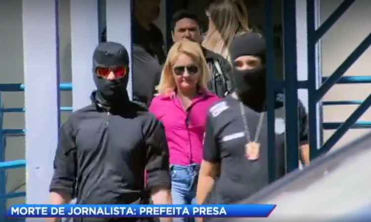 Prefeita afastada de Santa Luzia renuncia ao cargo - Reprodução/TV