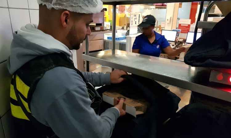 Paralisação dos caminhoneiros prejudica pedidos de pizza em BH - Túlio Santos/EM/D.A.Press