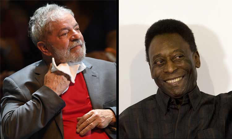 Lula e Pelé  depõem como testemunhas de Cabral e Nuzman - Mauro Pimentel e Nelson Almeida/AFP