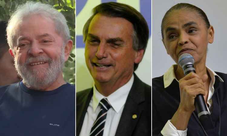 Lula tem 30%, Bolsonaro 17% e Marina 10% das intenções de voto, mostra Datafolha - AFP / Carlos Reyes - Marcelo Ferreira/CB