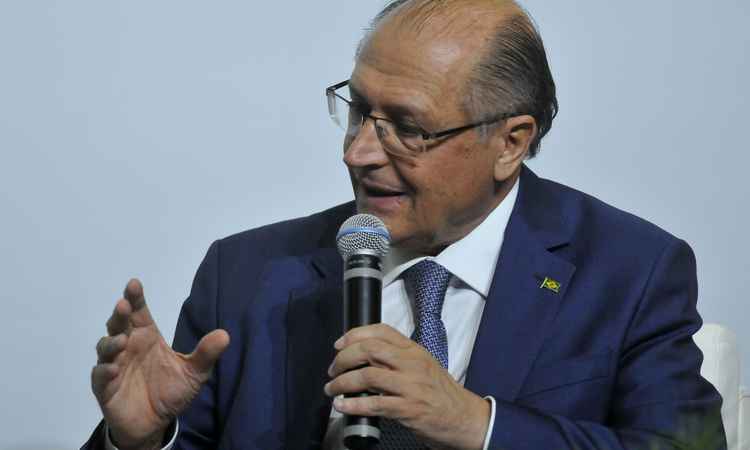 Alckmin: 'trem pode descarrilar' se tiver carga muito para direita ou esquerda - Minervino Junior/CB/D.A Press