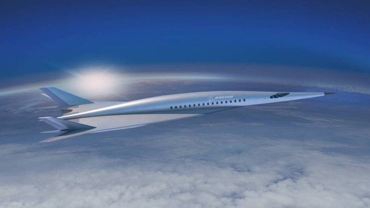Avião hipersônico promete ligar Londres a Nova York em 2 horas - Boeing/Divulgação