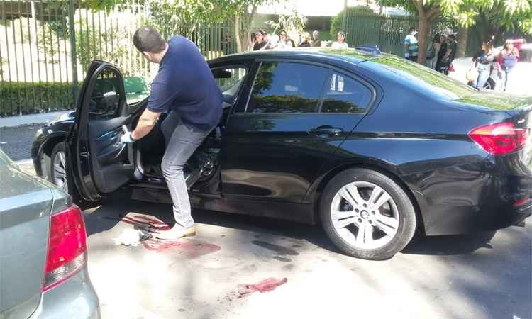 Empresário é encontrado baleado dentro de BMW no Bairro Bonfim - Jair Amaral/EM/DA Press