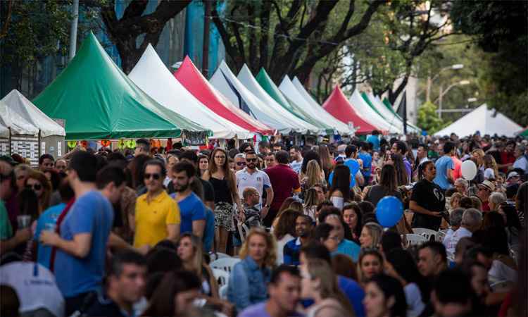 Festa Italiana altera trânsito na Savassi neste domingo  - Acibra/Divulgação
