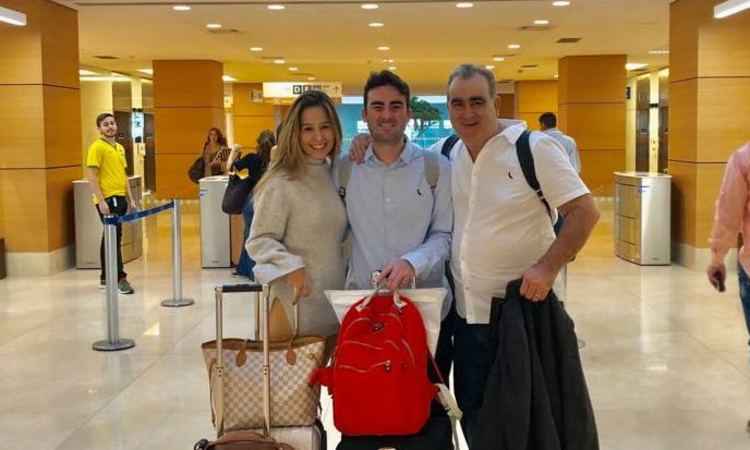 Após dois meses internado, deputado Caio Narcio deixa o hospital - Arquivo pessoal